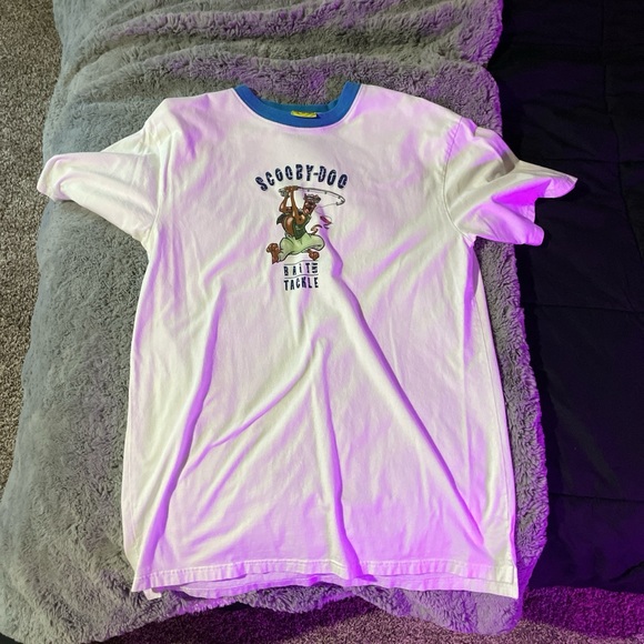 vintage 90s scooby-doo t shirt tackle and bait - Picture 1 of 4